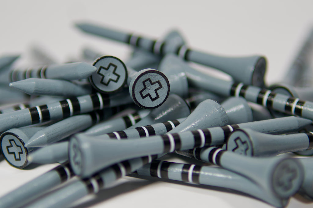 "On The Screws" Golf Tees