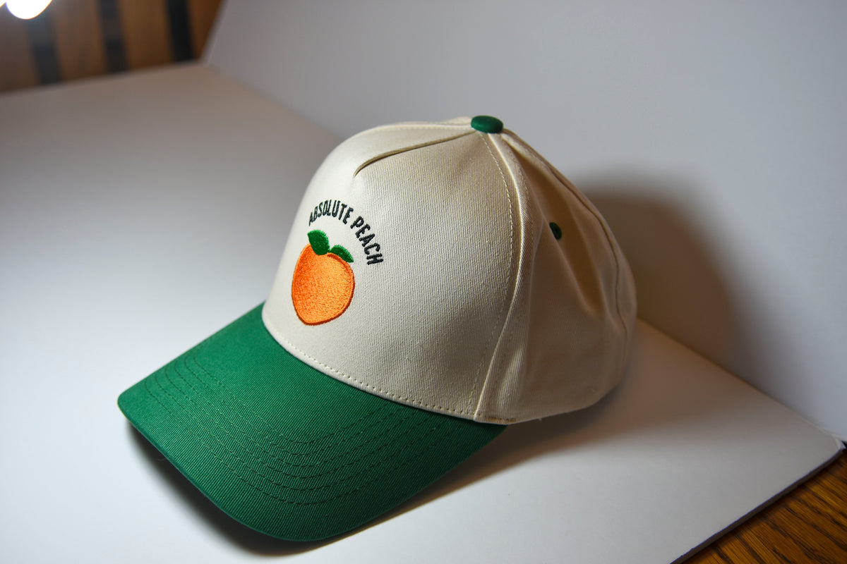 "Absolute Peach" Hat, Side Profile