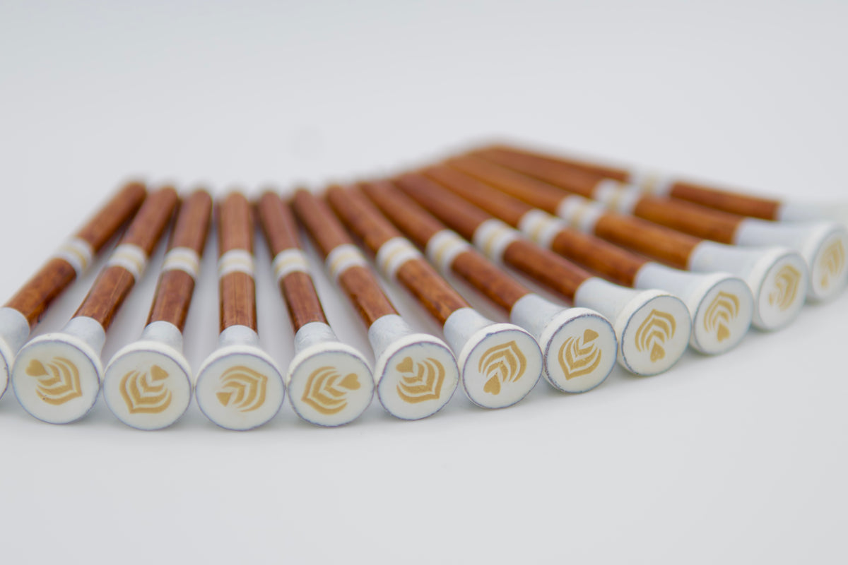 "Lattes" Golf Tees