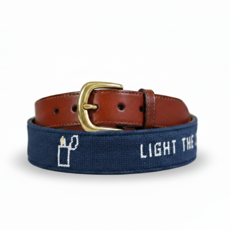 LTC Needlepoint Belt