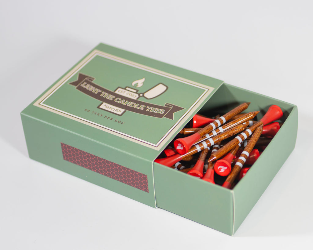 "Matches" Golf Tees