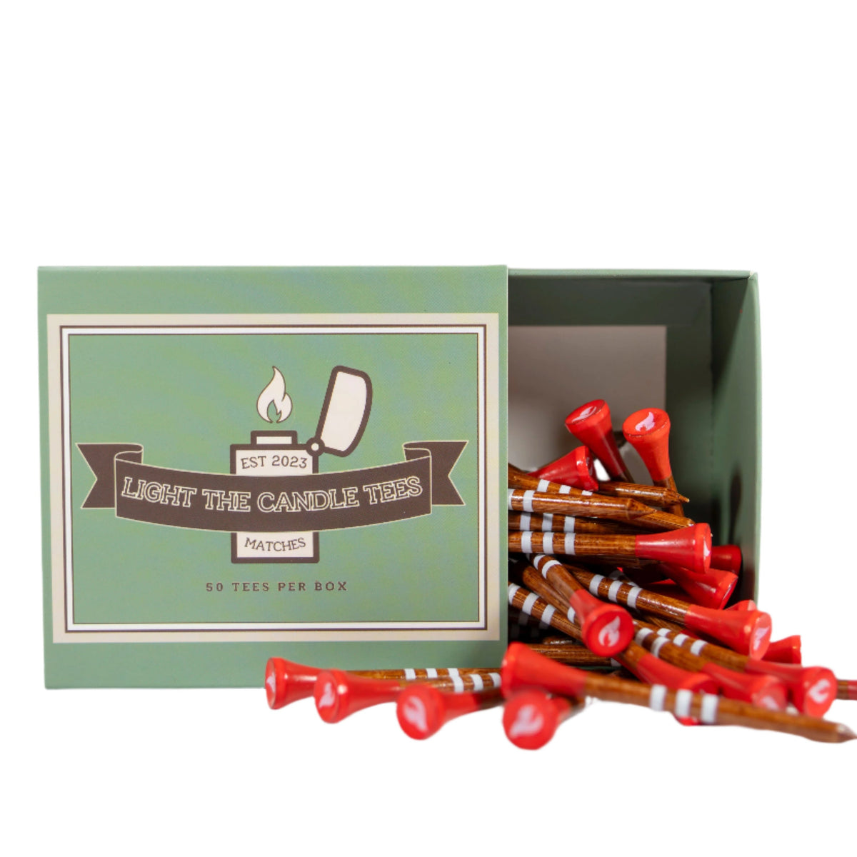 "Matches" Golf Tees
