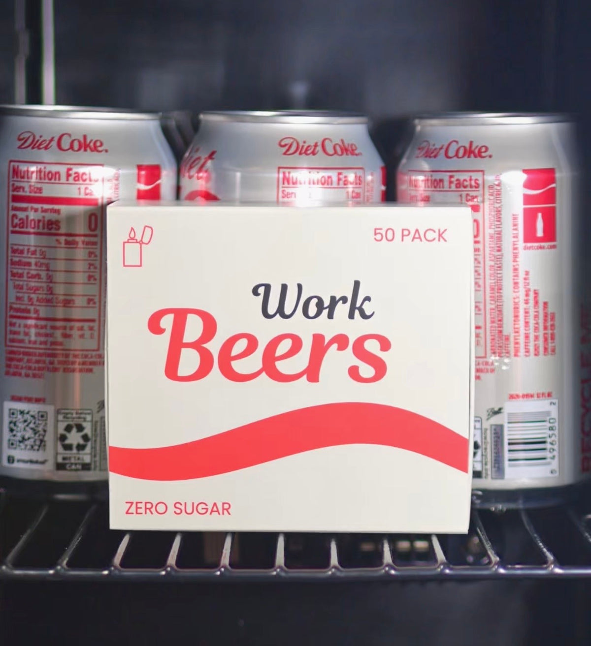 "Work Beers" Golf Tees